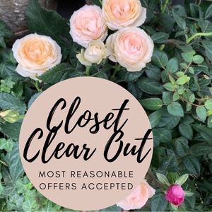 Closet Clear Out-Perfect for Christmas shopping!!